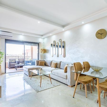 New! Superbe Appartement A Majorelle,Terrace,Iptv. Marrakesh Eksteriør bilde