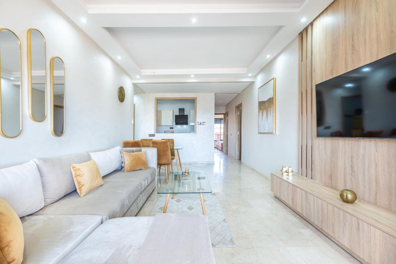 New! Superbe Appartement A Majorelle,Terrace,Iptv. Marrakesh Eksteriør bilde