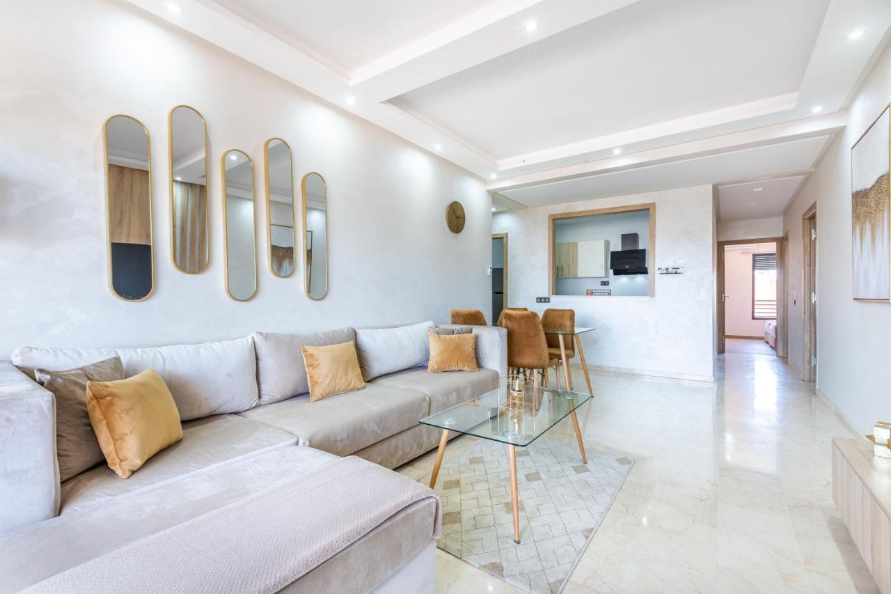 New! Superbe Appartement A Majorelle,Terrace,Iptv. Marrakesh Eksteriør bilde