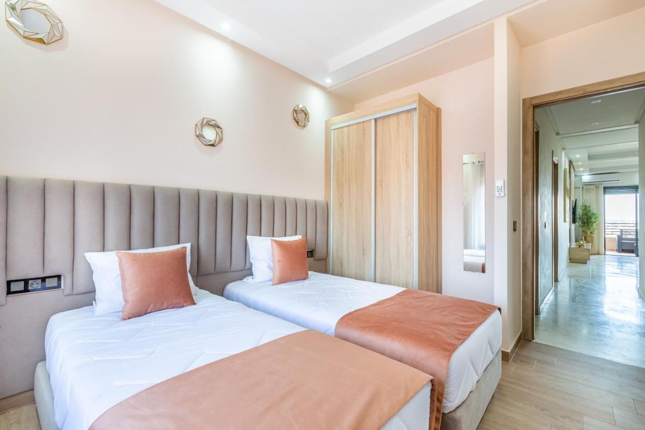 New! Superbe Appartement A Majorelle,Terrace,Iptv. Marrakesh Eksteriør bilde